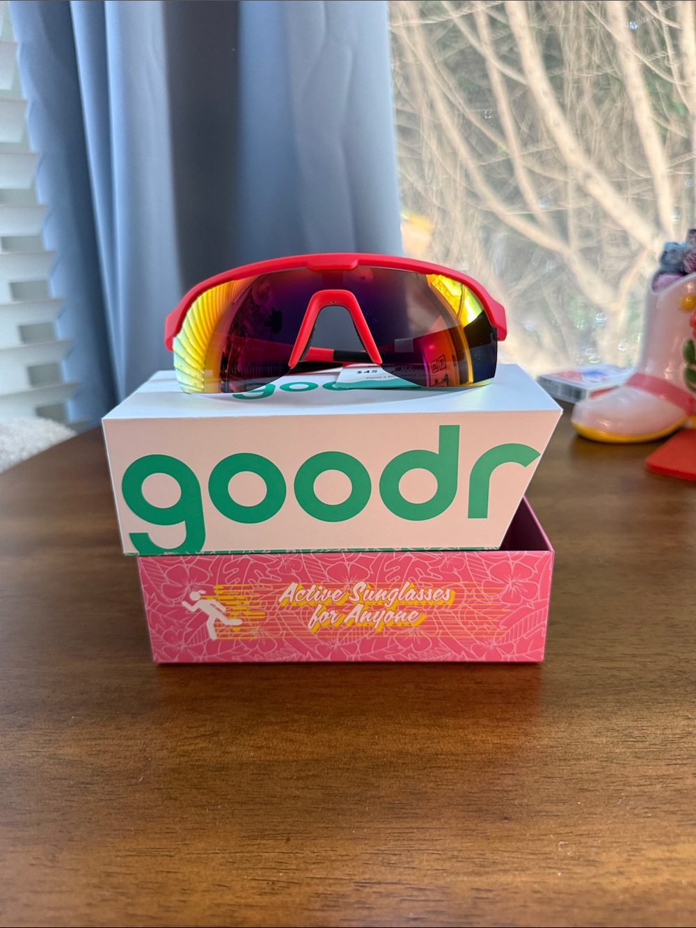 Goodr Bolt G Sunglasses - Red